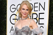 Nicole Kidman, en la gala de los Globos de Oro.-
