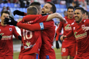 El Numancia ha enderezado el rumbo como local.-Diego Mayor
