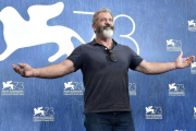 Mel Gibson, en la Mostra de Venecia.-