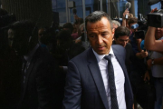 Jorge Mendes, a la entrada del juzgado de Pozuelo.-REUTERS / SERGIO PEREZ