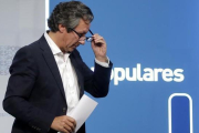 El exvicesecretario de organización del PP, Carlos Floriano.-JOSÉ LUIS ROCA