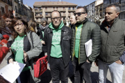 Representantes de la Plataforma por la Escuela Pública-Luis Ángel Tejedor