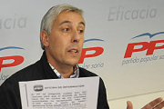 El concejal del PP, Alberto Rodríguez. / Ú.S.-