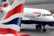 Aviones de British Airways en el aeropuerto de Heathrow.-EPA