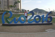 Estela Navascués se encuentra en Río desde el pasado jueves y el domingo, desde las 14.30 horas en España, competirá en la maratón de los Juegos.-Twitter