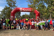 Los mejores clasificados en la prueba que tenía lugar el domingo en El Pinarcillo. HDS