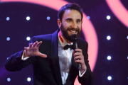 El actor y humorista Dani Rovira, presentando la pasada edición de la gala de los Premios Goya.-EFE / BALLESTEROS
