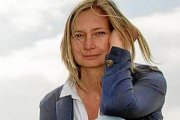 La polémica reportera Petra Laszlo.-