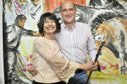 Silvia y Marcos, los jurados de El Rosel y San Blas.-MARÍA FERRER