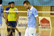 Manu Salvador sigue con molestias en el tendón de Aquiles. / DIEGO MAYOR-