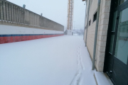 El campo amaneció con 20 centímetris de nieve.-CDN