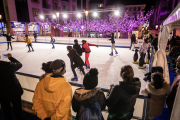 La pista de patinaje abre sus puertas. GONZALO MONTESEGURO