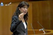 Invervención de la portavoz socialista en las Cortes, Ana Redondo-J.M.Lostau