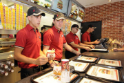 Empleados del Burger King en Soria./ U. S. -