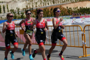 El equipo femenino del Triatlón Soriano aspira al ascenso a Primera División. HDS