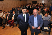 Manuel Rubio, a la izquierda, director territorial de EspañaDuero y César Lumbreras.-V. G.