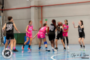 El CSB Infantil Femenino A consiguió una cómoda victoria en Burgos. HDS