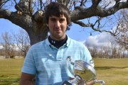 El soriano Daniel Berná participa en el Open de España tras ganar la Copa del Rey de Golf. / ÁLVARO MARTÍNEZ-