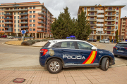 Policía Nacional en Soria. MARIO TEJEDOR