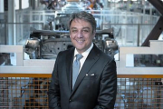 El presidente de Seat, Luca de Meo, en la fábrica de Martorell-