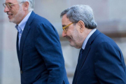 Narcis Serra, entrando el 16 de octubre en la Audiencia de Barcelona, donde se celebra el juicio.-EFE / ENRIC FONTCUBERTA