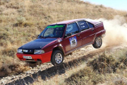 El Citroen BX de Agustín Álvaro en la prueba de Alfaro. / J. M. Rada-