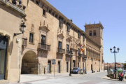 Palacio de los Condes de Gómara, que albergan las dependencia judiciales. / VALENTÍN GUISANDE-