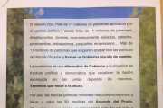 El 'Acuerdo del Prado' que Compromís ha presentado a las fuerzas progresistas.-
