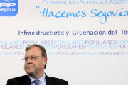 Silván hoy en un acto del PP de Segovia.-Diego de Miguel / ICAL