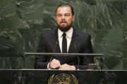 Leonardo DiCaprio, durante un discurso en la ONU, en el 2014.-Foto: REUTERS / MIKE SEGAR