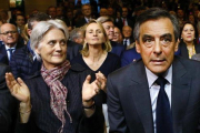 El matrimonio Fillon, en el año 2016, en París.-AP / FRANÇOIS MORI