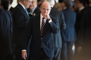Guindos, este domingo en la reunión del G-20 en la ciudad china de Chengdu.-FRED DUFOUR