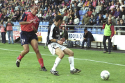 La última vez que el Numancia ganaba a Osasuna fue hace 18 años con un gol de Perico Ojeda.-HDS