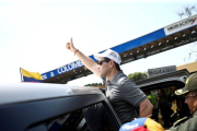 El senador estadounidense Marco Rubio en Cúcuta, Colombia.-REUTERS