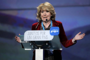 Fotografía de archivo. Esperanza Aguirre en la Convencion 2015 del Partido Popular.-JOSÉ ,LUIS ROCA