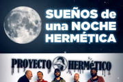 Cartel del concierto de Proyecto Hermético. HDS