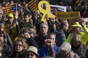 Movilizaciones en apoyo a los presos en Barcelona. Movilizaciones en apoyo a los presos en Barcelona.-ALBERT BERTRAN