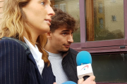 Carlos Cuadrado ‘lucho’ acude a los juzgados de Aranda de Duero en una imagen de archivo.-- L. V.