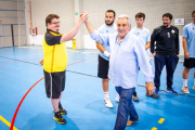 Lluelles quiere un mejor juego colectivo de su BM Soria. M.T.