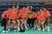 El equipo del BM Ágreda que compite en la Primera Nacional femenina. HDS