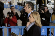 La infanta Cristina, junto a su esposo Iñaki Urdangarin.-EFE