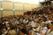 Público en el auditorio de la Audiencia.-HDS