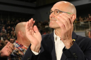 El exconseller de exteriores Raül Romeva afirma que no se marchó a Bélgica por su compromiso con el vicepresident Oriol Junqueras.-GEMMA SANCHEZ (ACN)