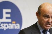 Luis de Guindos, en Luxemburgo el pasado 19 de junio.-Foto:   EFE / JULIEN WARNAND