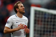 Harry Kane, durante el partido contra el Southhampton el pasado martes, en el que marcó tres goles.-/ ADRIAN DENNIS / AFP