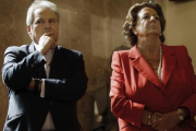 Rita Barberá y el exalcalde de Xàtiva, Alfonso Rus, en una imagen de archivo.-EFE