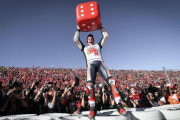 Marc Márquez se convirtió, el pasado noviembre, en Cheste (Valencia), en Big 6 al conquistar su sexto título mundial.-REPSOL MEDIA / JAIME OLIVARES
