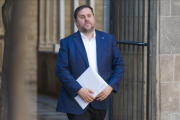 El vicepresidente de la Generalitat, Oriol Junqueras-FERRAN SENDRA
