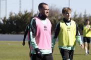 Higinio, segundo máximo goleador del Numancia con ocho tantos, regresará al equipo tras sanción. LUIS ÁNGEL TEJEDOR