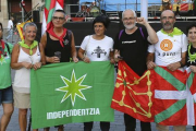 Manifestación de la CUP el día de la Diada.-
